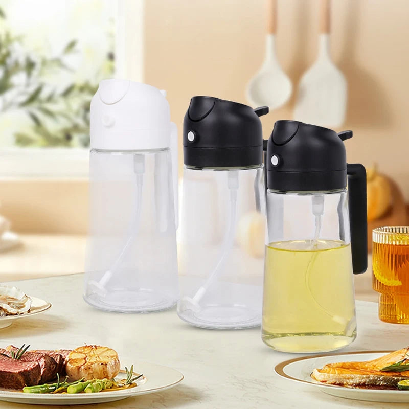 Dual Function Oil Spray Bottle