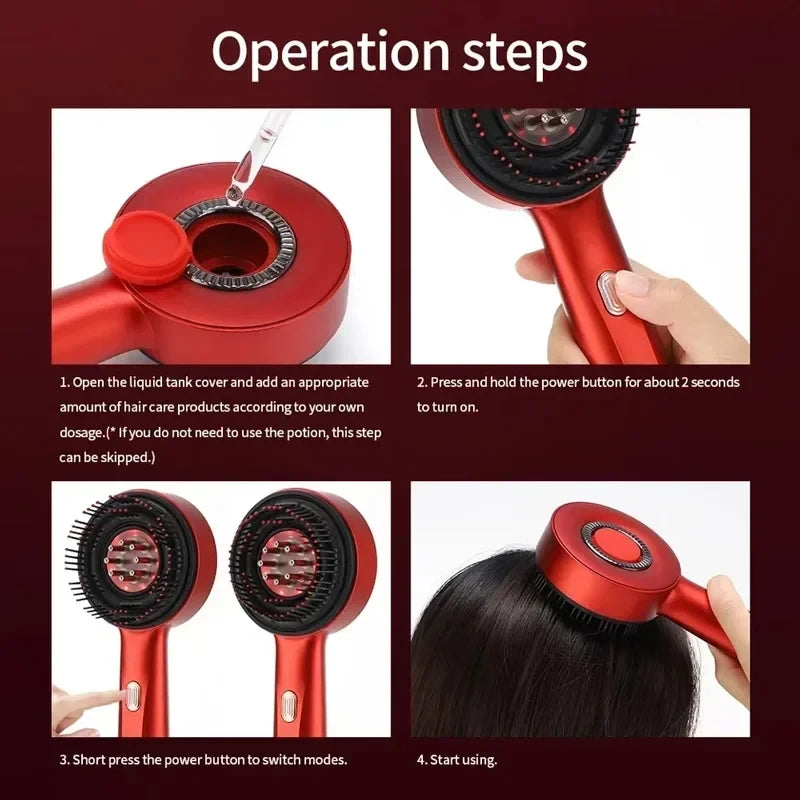 Electric Scalp Massager Hair Oil Applicator
