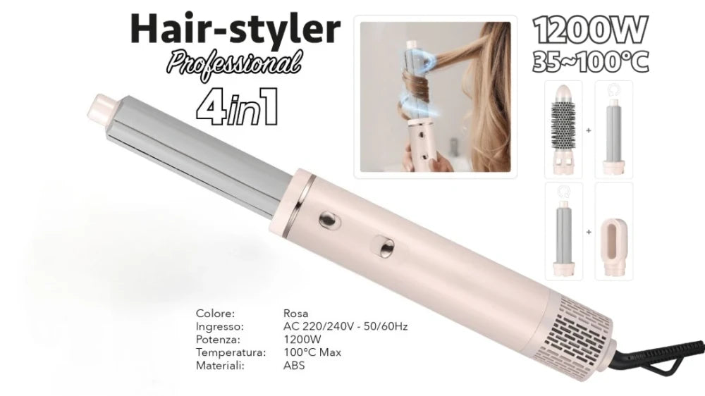 Interchangeable Hot Air Styling Brush