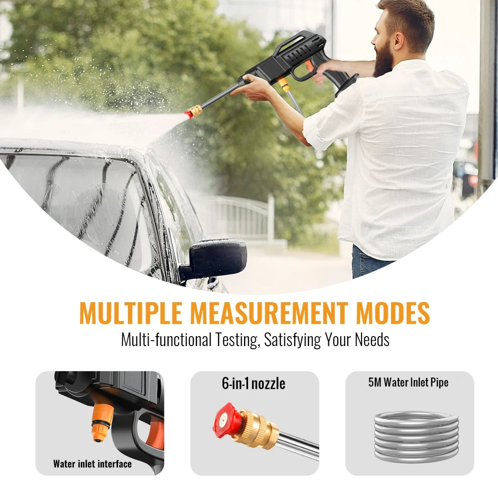 Cordless High Pressure Car Wash Gun