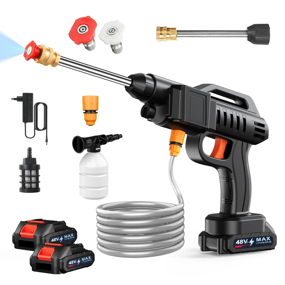 Cordless High Pressure Car Wash Gun