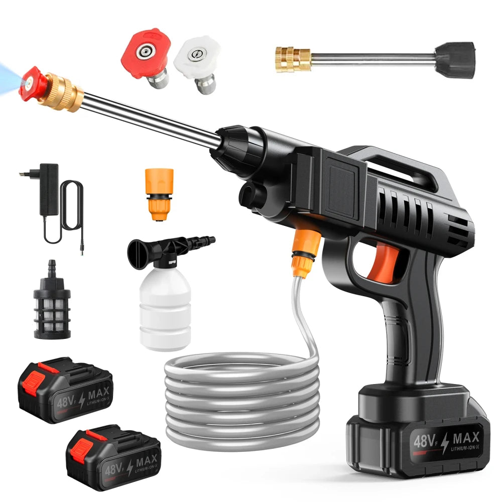 Cordless High Pressure Car Wash Gun