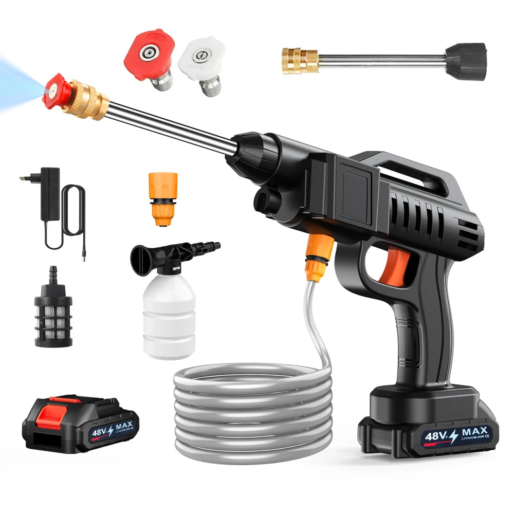 Cordless High Pressure Car Wash Gun