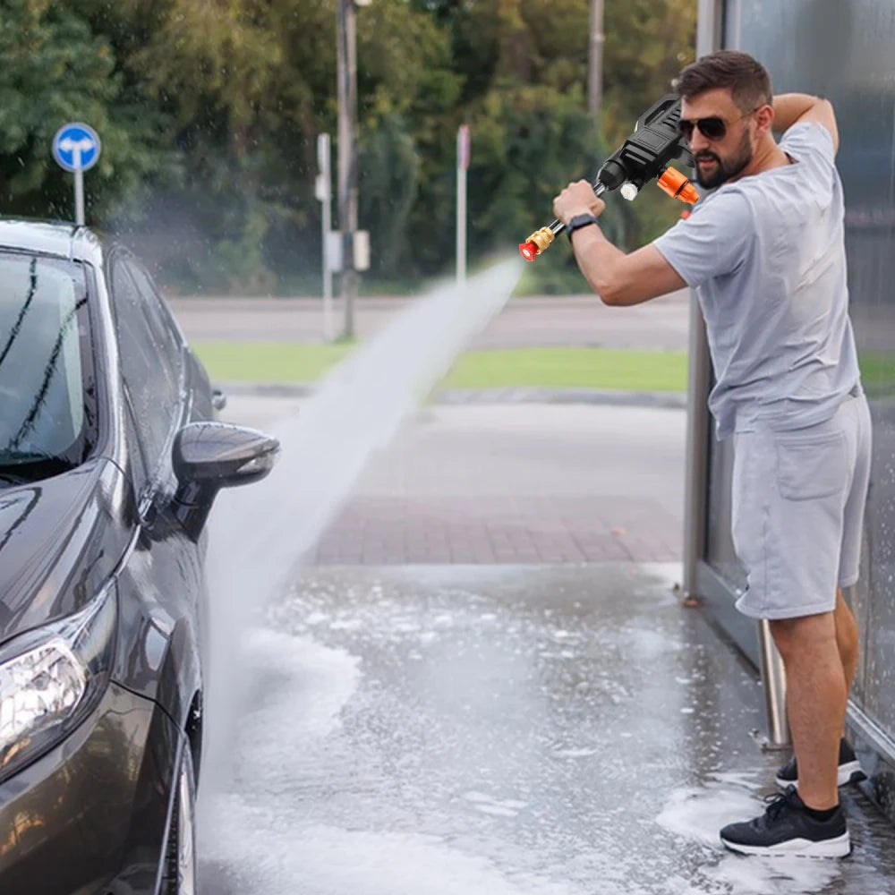 Cordless High Pressure Car Wash Gun