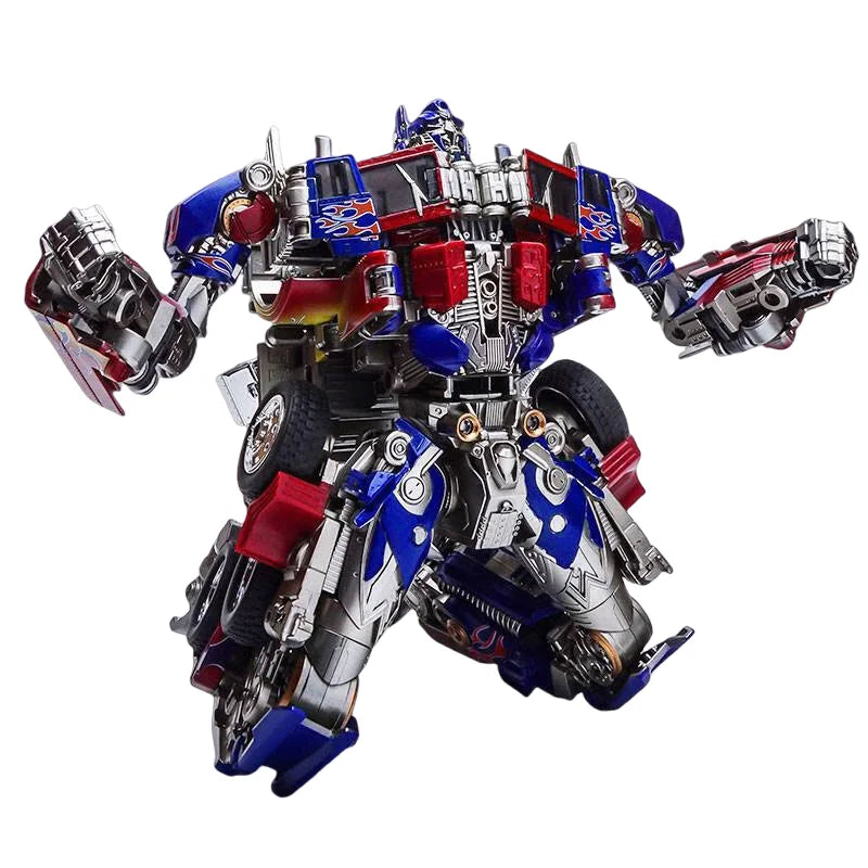 30CM Transformation Robot Toys Commander Optimus Alloy Robot Figuras Model Gift