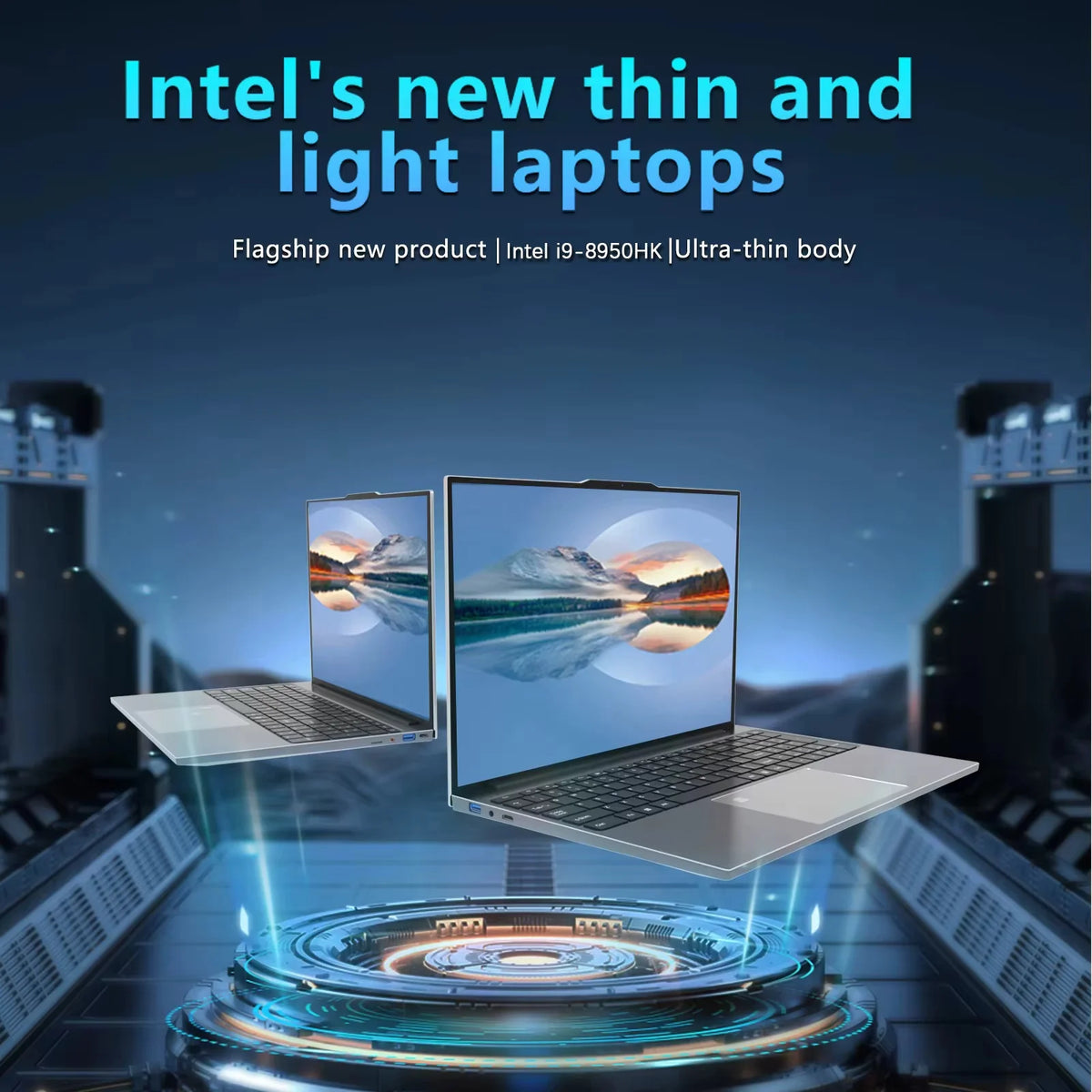 15.6' Windows 11 Laptop Computer Intel I9 10980HK/9900 16GB RAM 1TB SSD Notebook PC 4K HD Backlight Office Study Gaming Laptops