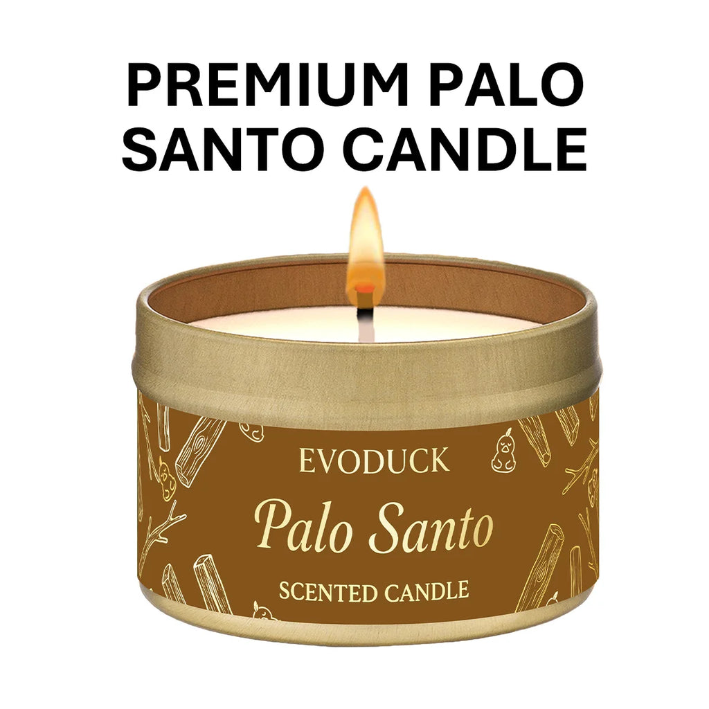 Palo Santo Scented Candles Premium Palo Santo Purify Elevate Energy Cleansing  Candle for Meditation Winter Gifts Gift For Woman