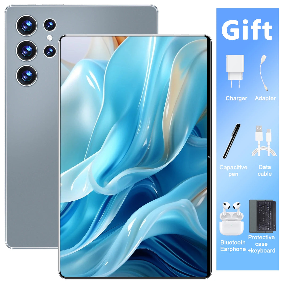 2026 Hot Sale 10.36 Inch Android 13.0 5G Tablet PC 20000mAh Large Battery 16GB Ram 1TB Rom 14 Core Phone Call Full Accessories Package Free Shipping