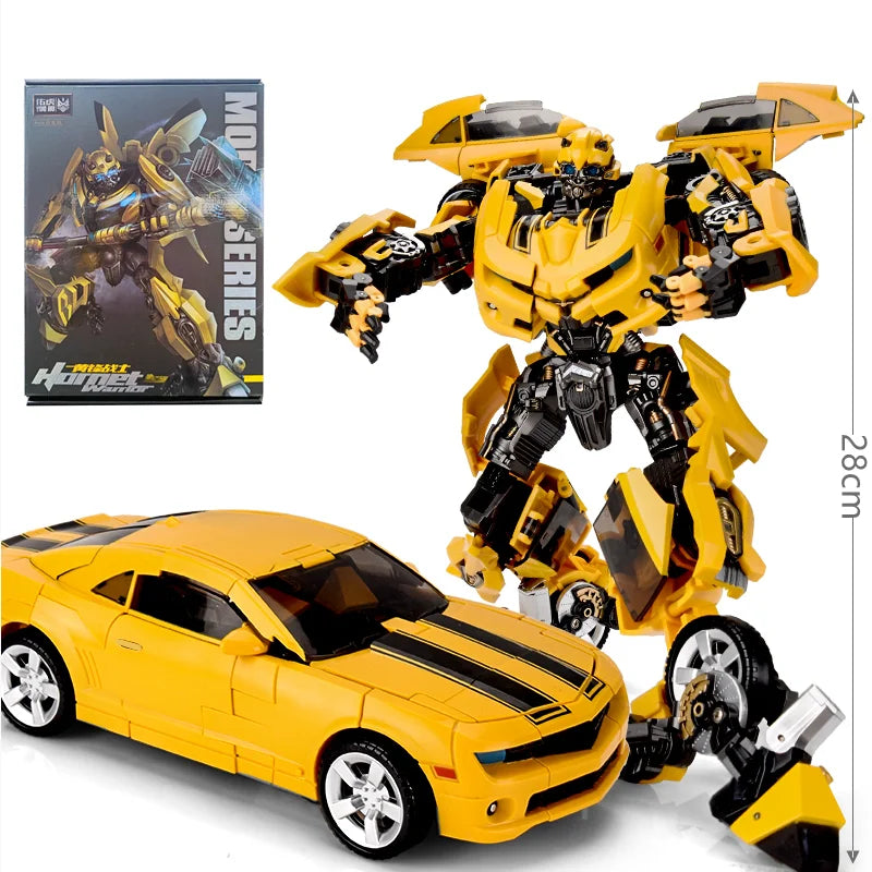 30CM Transformation Robot Toys Commander Optimus Alloy Robot Figuras Model Gift
