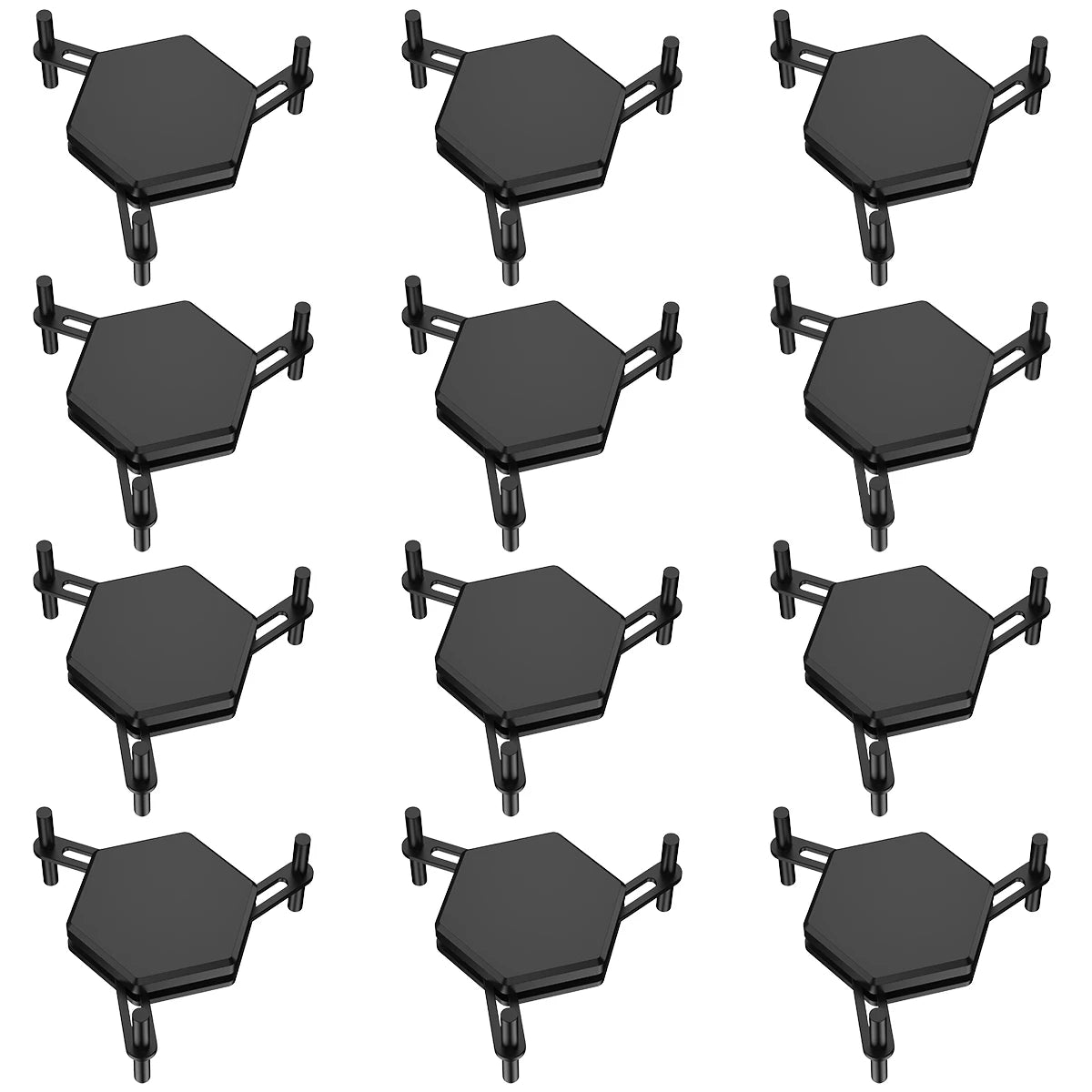6/12Pcs Coffee Mug Holder Adjustable Drinkware Stackable Organizer Space Saver Kitchen Cup Storage Rack for 3.0 to 4.5inch Cup
