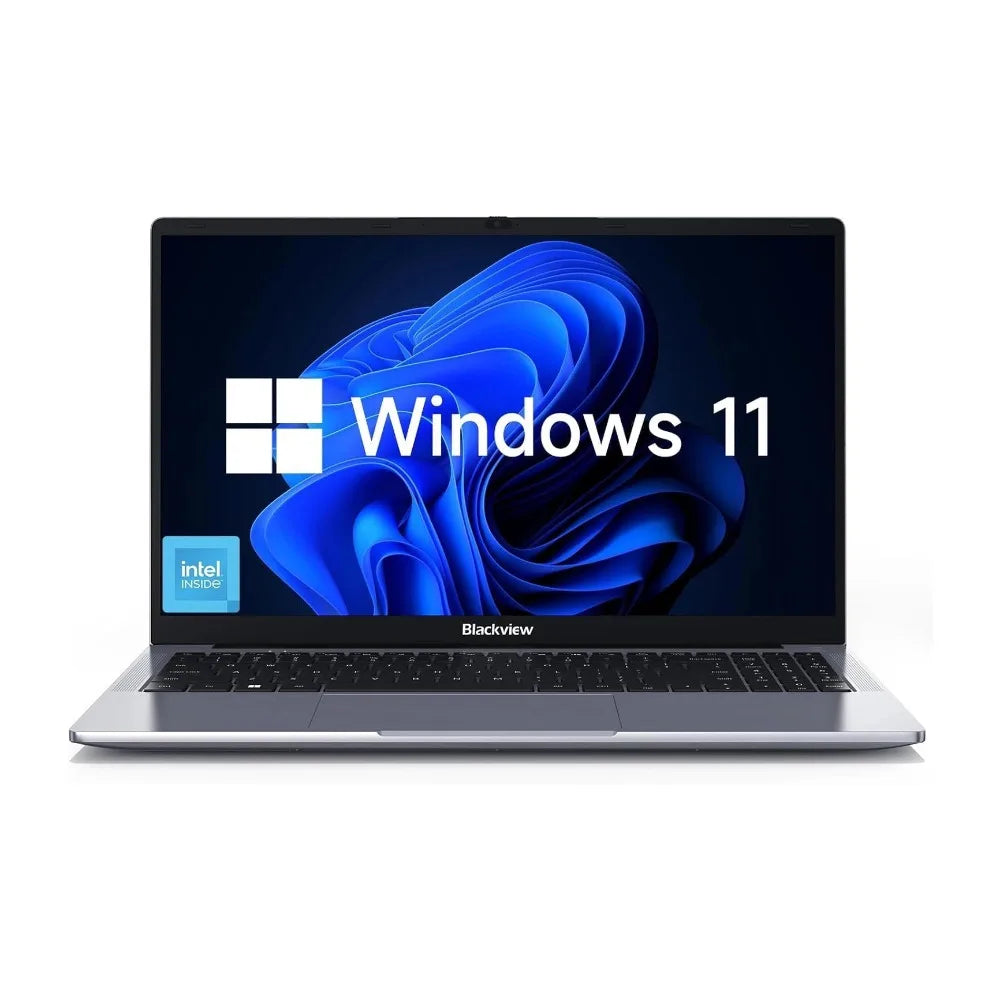Blackview Acebook 6 Laptop Computer, 15.6” FHD IPS TÜV Screen Quad-Core N150, 16GB DDR4 256GB SSD, Desktop Notebook