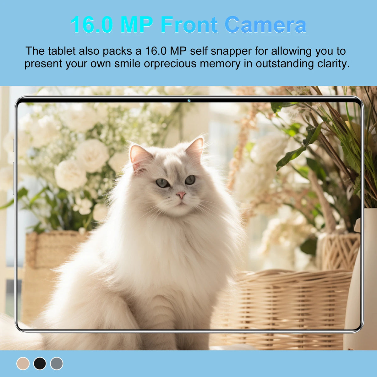 Tablet Android 16GB RAM 1TB ROM 10.36-inch 14 Core Tablet Phone Call Android 13 20000mAh Bluetooth Study Gaming Office Dual Sim 5G WIFI Network Bluetooth GPS WPS