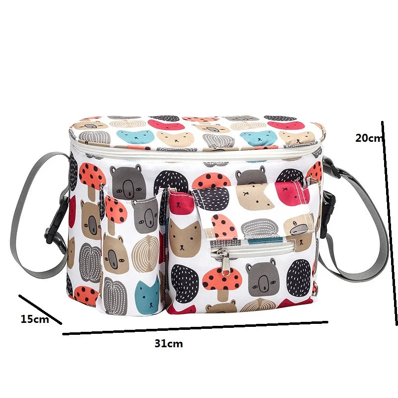 Lequeen Large Capacity Fashion Mommy Bag Maternity Nappy Diaper Bags Travel Backpack Nursing Bag for Baby Care Women's Bag