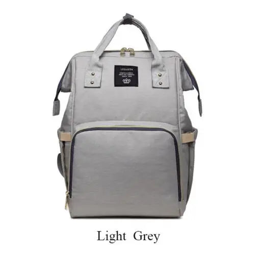 Lequeen Large Capacity Fashion Mommy Bag Maternity Nappy Diaper Bags Travel Backpack Nursing Bag for Baby Care Women's Bag
