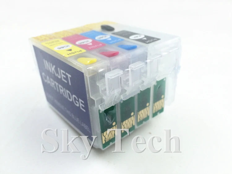 Empty Refillable Ink Cartridges Suit Fori IC61 IC65 Suit for Epson PX-673F 1600F 1200 1700F, with ARC Chips