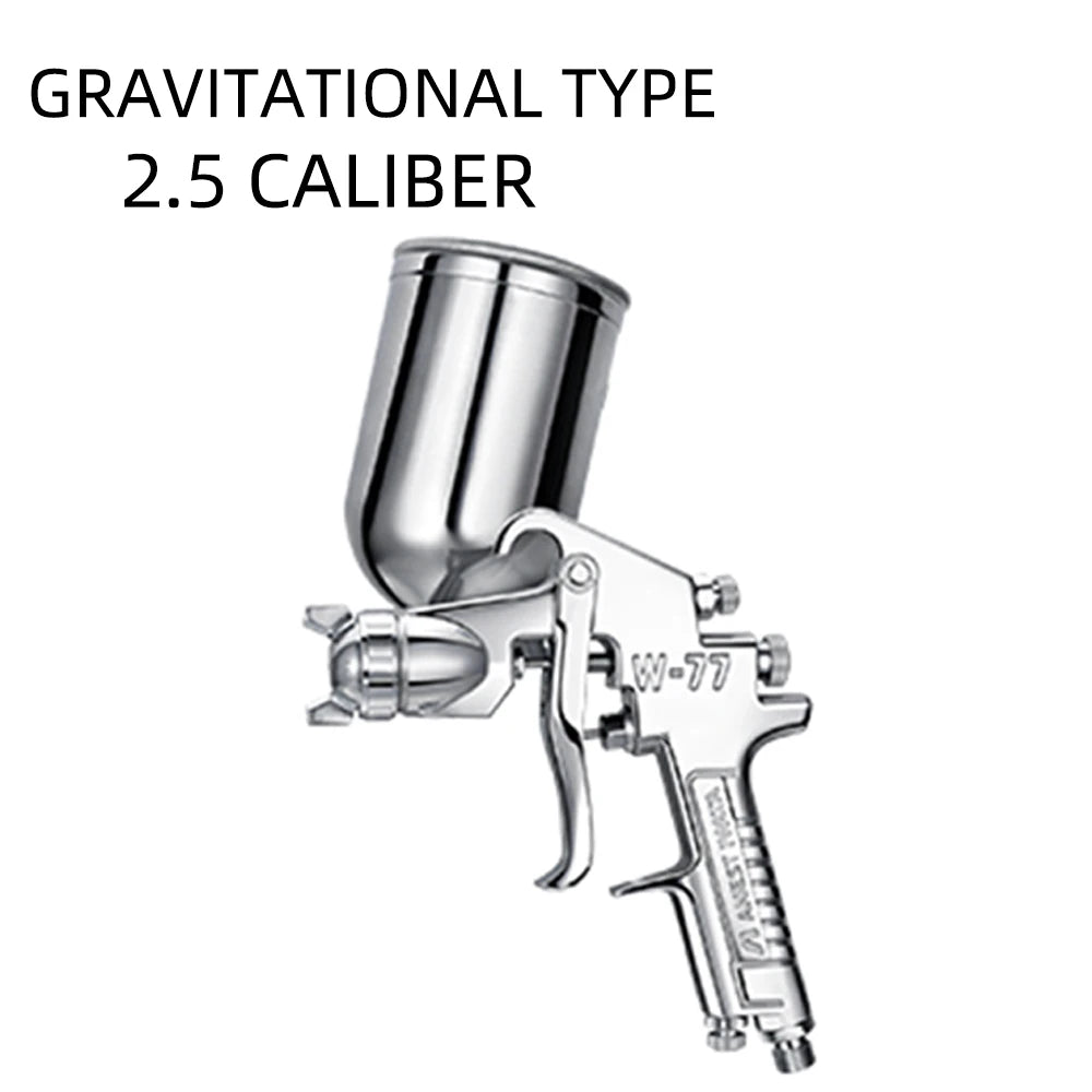 W-77 Pneumatic Spray Gun 2.0/2.5/3.0mm Caliber Nozzle Car / Furniture Spraying Tool for Car DIY Craft Projects / Paint Sprayer