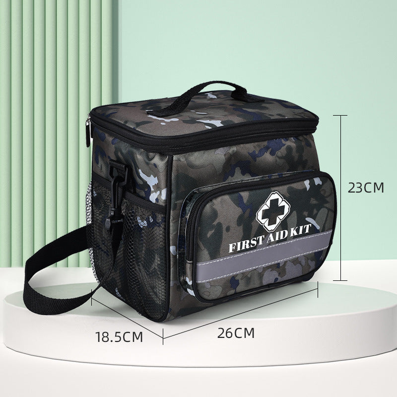 Emergency Kit, Outdoor Medicine Cosmetics Bag in Stock, Multi-Color Household Medicine Storage, Portable Medicine Bag with Straps