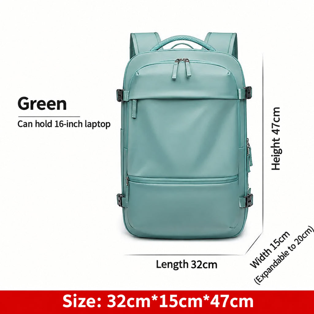 New adjustable women's backpack leisure waterproof outdoor large capacity backpack multifunctional travel bag computer bag