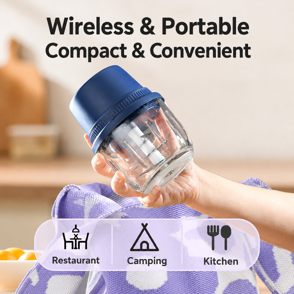 Kraft Xingchen Wireless Electric Garlic Packer Garlic Packer Garlic Pepper Kitchen Household Meat Gracker Cooking Machine