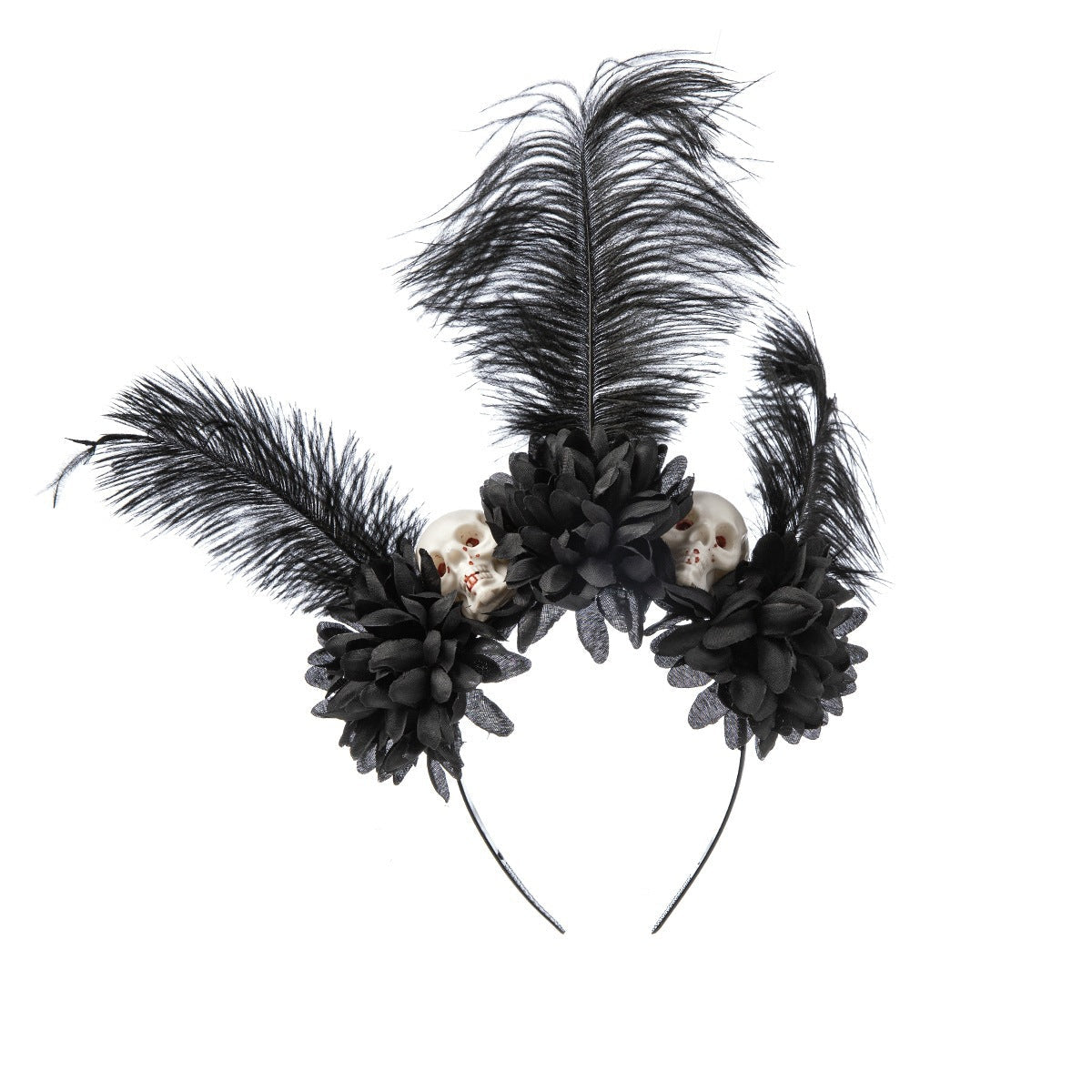 Spider Flower Party Halloween New Flower Headdress Hair Hoop Wholesale Makeup Personality European and American Cosplay