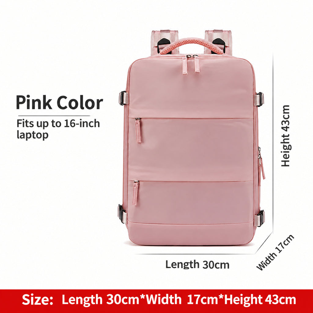 Backpack Large Capacity Men's and Women's Outdoor Travel Bag Waterproof Lightweight Casual Backpack Short Distance Computer Simple School Bag