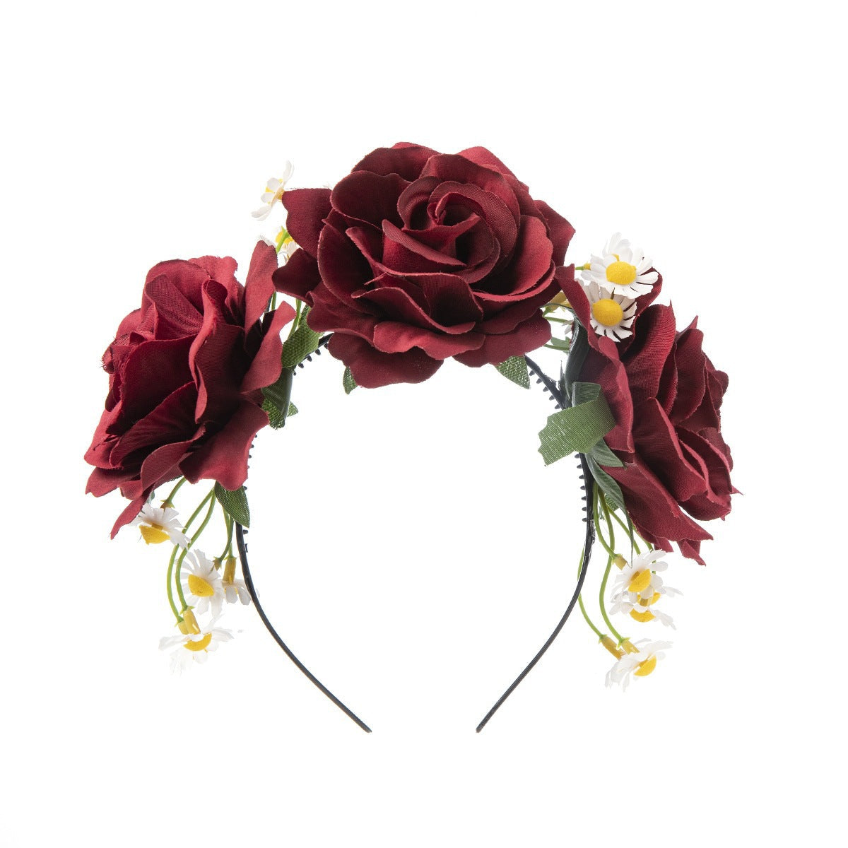 Spider Flower Party Halloween New Flower Headdress Hair Hoop Wholesale Makeup Personality European and American Cosplay