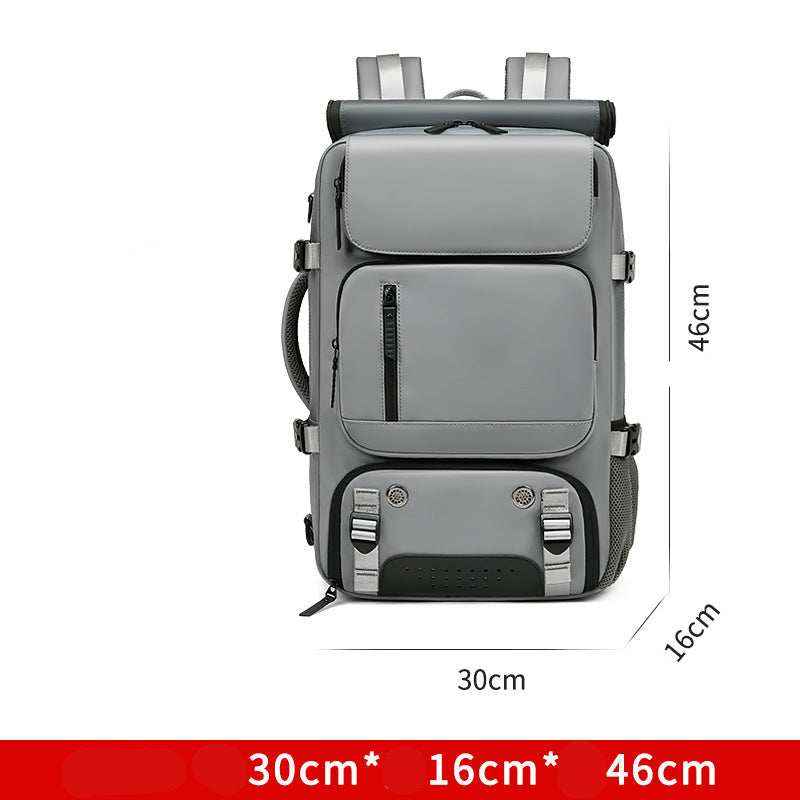 Backpack men's large capacity messenger bag portable travel bag multifunctional shoe warehouse backpack Sports Fitness Bag Men's bag