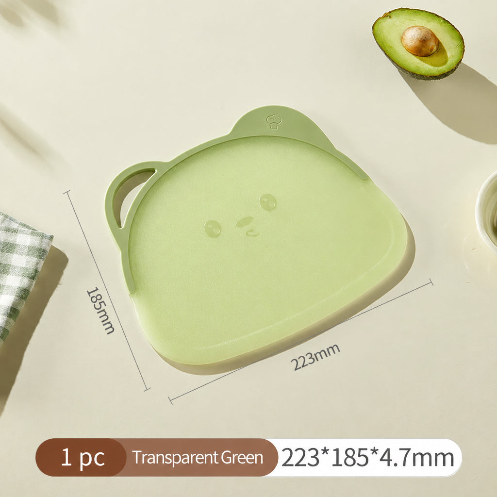 Cutting Board for Home Kitchen, Cartoon Cutting Board, Special Baby Food Supplement, Fruit Cutting, Cute Bear Cutting Board