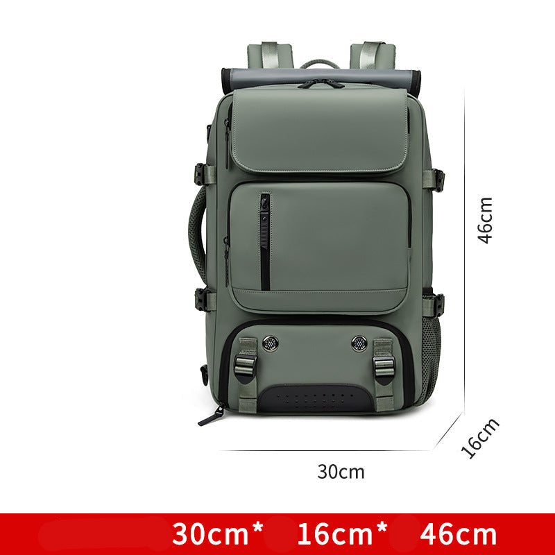 Backpack men's large capacity messenger bag portable travel bag multifunctional shoe warehouse backpack Sports Fitness Bag Men's bag