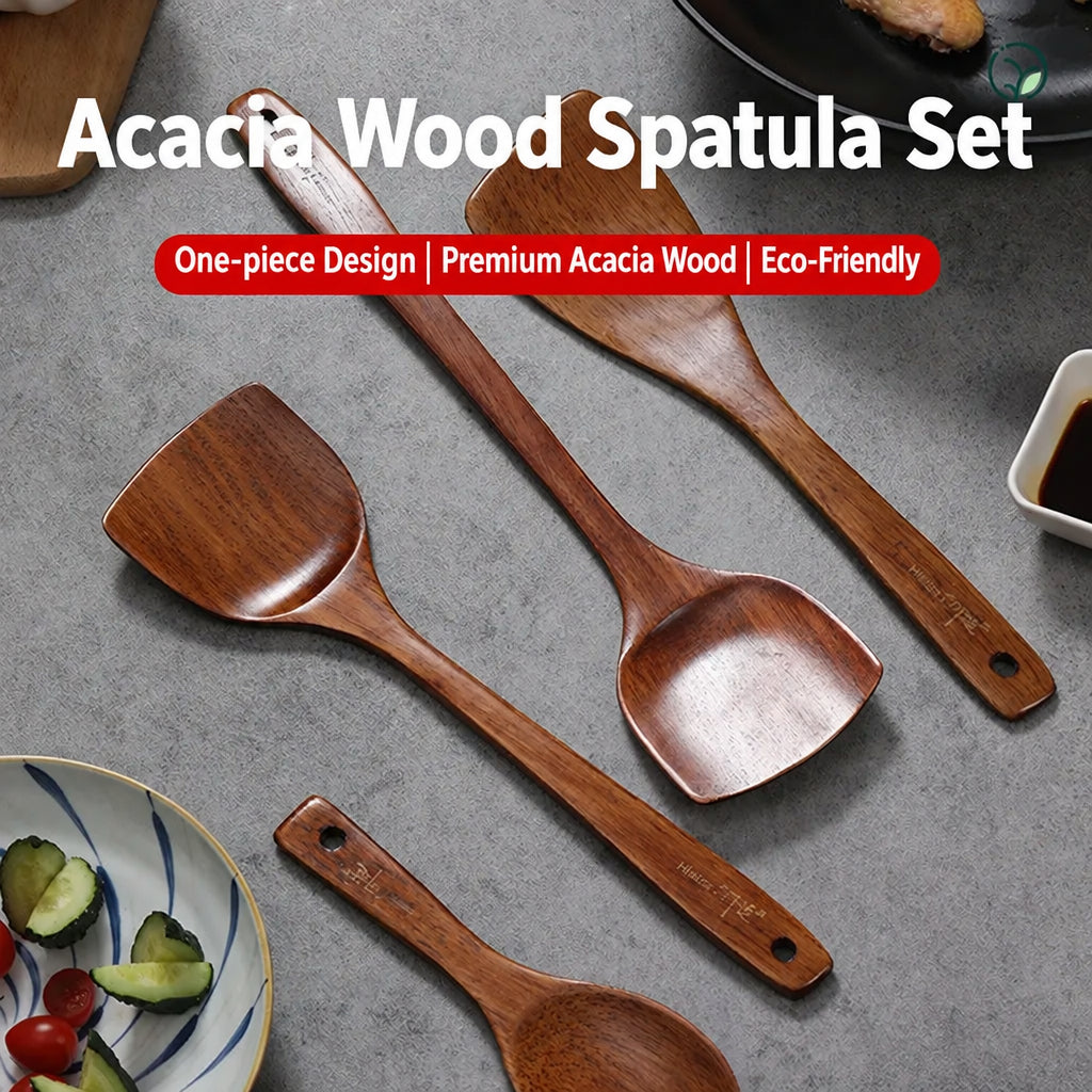 Non-Stick Pan Special Spatula for Cooking, Household Spatula, Wooden Spatula, Wooden Spoon, Rice Spoon, Wooden Spatula, Kitchen Utensils Spatula
