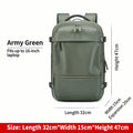 New backpack men's multi-functional wet and dry separation casual schoolbag women's travel bag computer bag backpack men