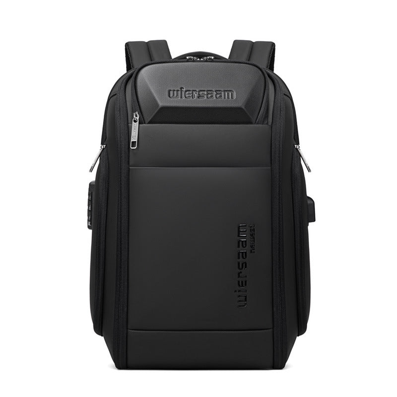 New High-end Business Backpack Men's Waterproof Backpack Large Capacity Travel Multifunctional Password Anti-theft Computer Bag
