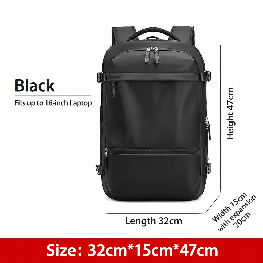 New Backpack Women's Travel Lightweight Short-Distance Luggage School Bag Dry and Wet Separation Business Trip Computer Bag Men's Backpack