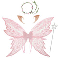 Halloween New Products for Kidsren and Adults Elf Butterfly Wings Back Decoration Holiday Party Dress up Hot Stamping Butterfly Wings