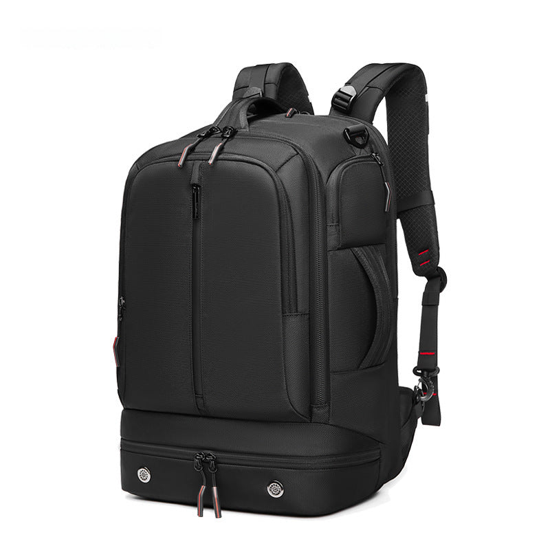 New Backpack Men's Business Commuter Large Capacity Travel Bag Crossbody Gift Printed Logo Lightweight Men's Backpack