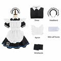In stock Blue file cos Tiantong Alice cosplay costume maid costume Halloween character anime costume