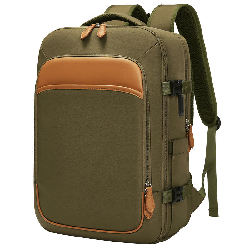 Travel Backpack Women's Large Capacity Dry and Wet Separation Business Travel Luggage Bag Multifunctional Waterproof Commuter Computer Bag