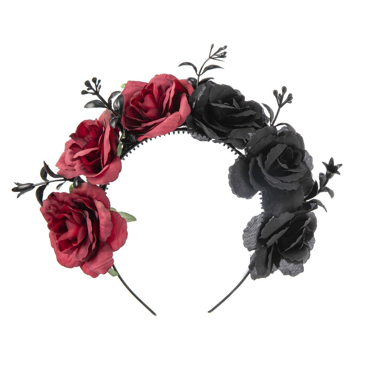 Spider Flower Party Halloween New Flower Headdress Hair Hoop Wholesale Makeup Personality European and American Cosplay