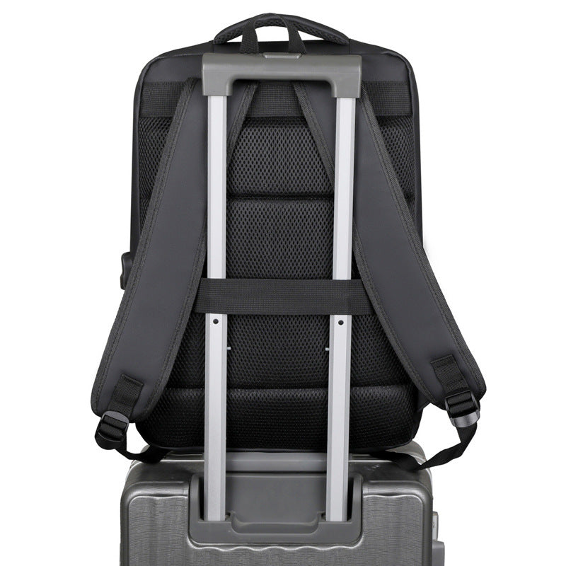 Cross-Border Business Backpack with Multiple Compartments, Back-To-School Season Student School Bag, Large Capacity Commuter Computer Bag Backpack