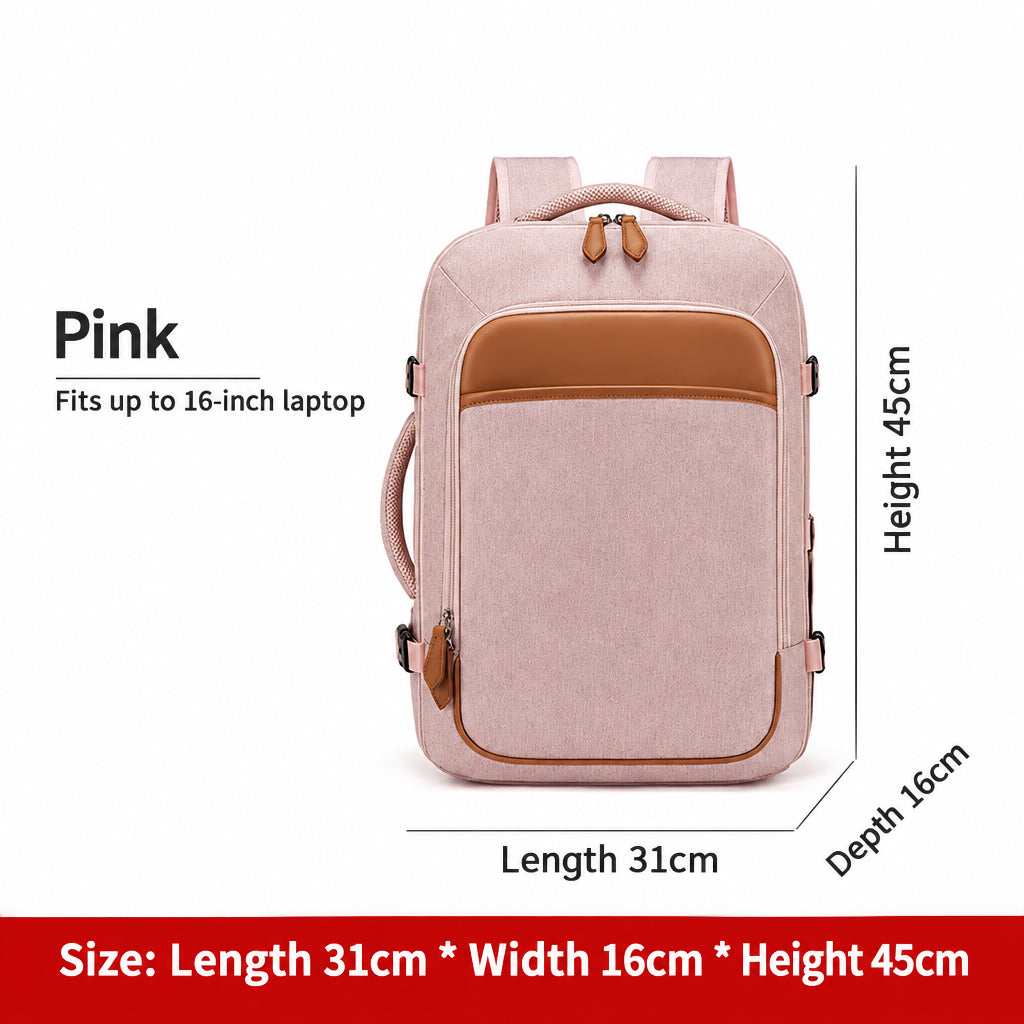 Travel Backpack Women's Large Capacity Dry and Wet Separation Business Travel Luggage Bag Multifunctional Waterproof Commuter Computer Bag
