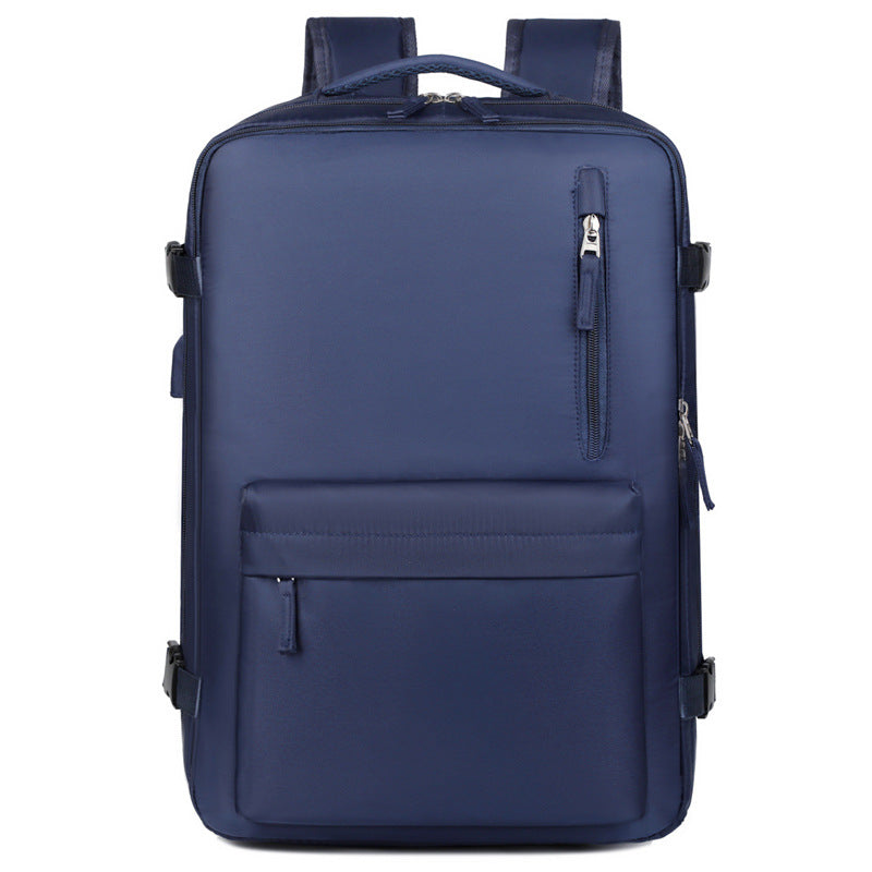 Customizable Logo Men's Backpack Travel Bag Large Capacity Business Travel Portable Luggage Student Computer Bag