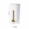 Punch-free Kitchen Flip Garbage Bag Storage Box Plastic Bag Organize Storage Box Bag Rectable Wall-mounted Storage