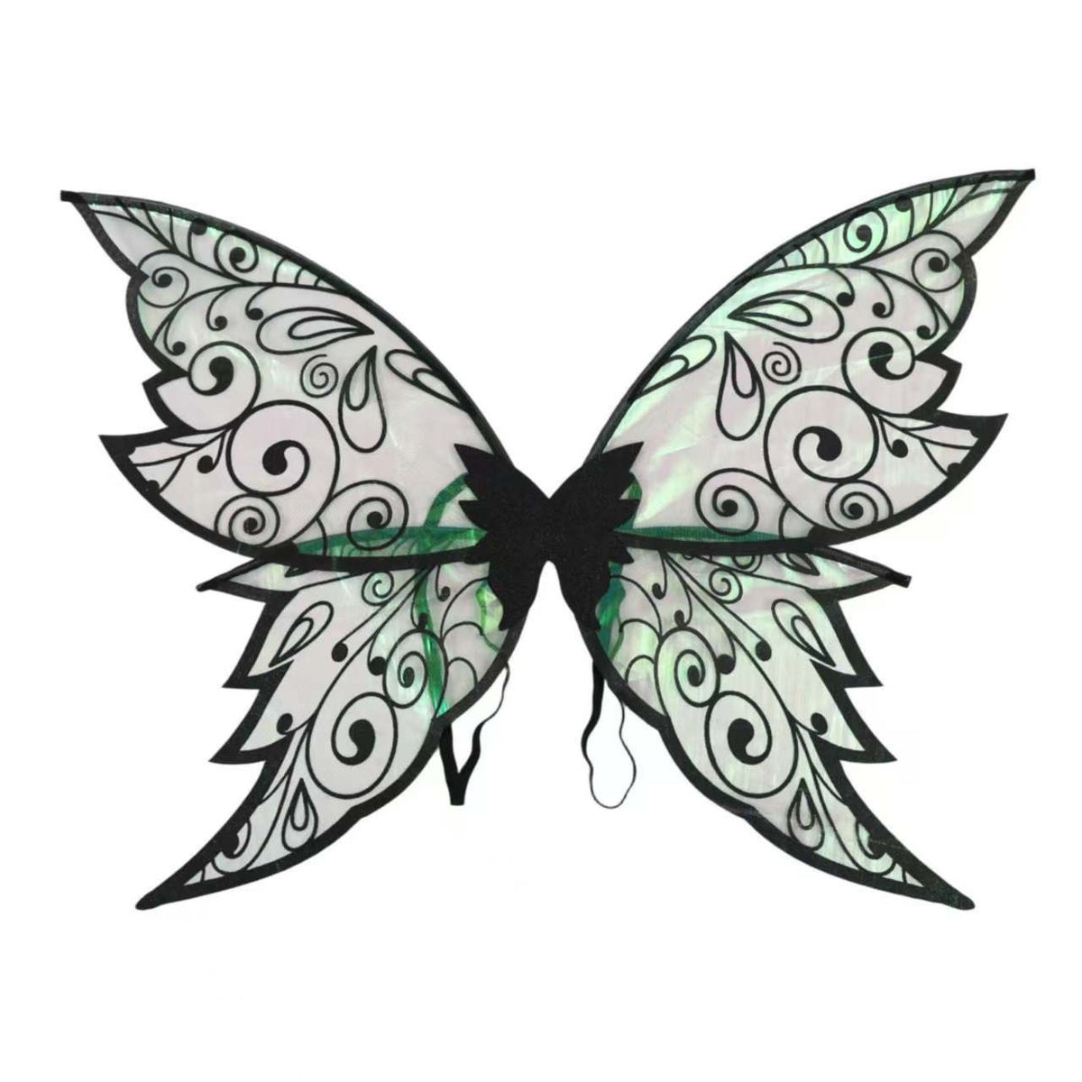 Halloween New Products for Kidsren and Adults Elf Butterfly Wings Back Decoration Holiday Party Dress up Hot Stamping Butterfly Wings