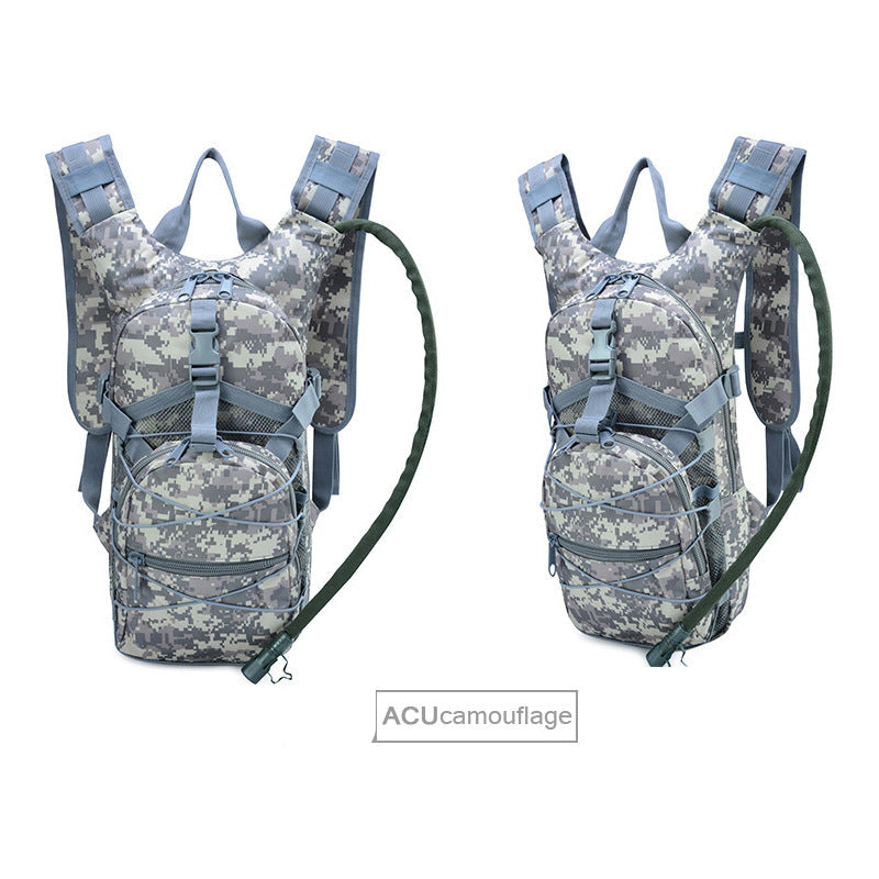 Manufacturer military fans tactical backpack water bag large capacity with liner 3L outdoor hiking mountaineering camouflage water bag backpack