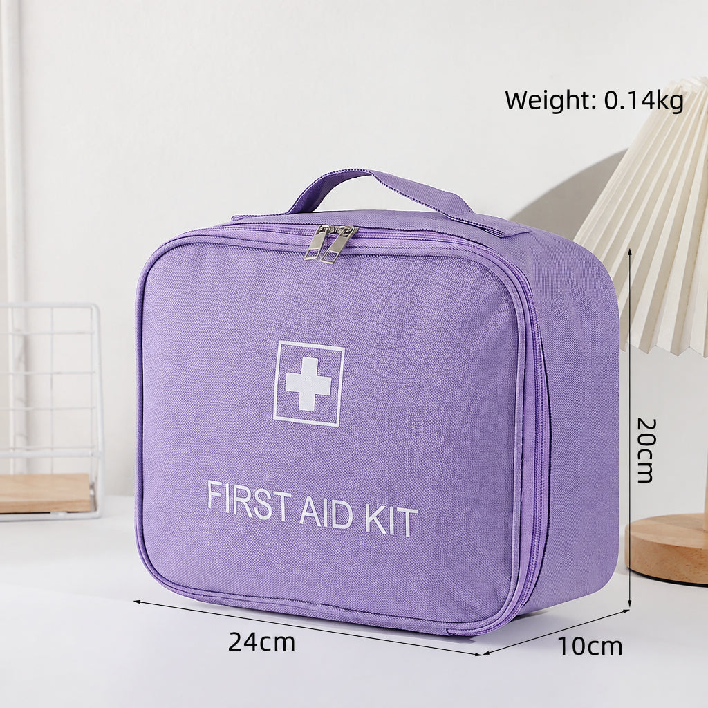 Youth Style First Aid Kit Large Capacity Student Health Kit Portable Mini Medicine Box Medicine Storage Bag