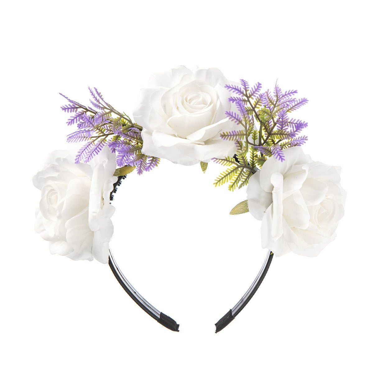 Spider Flower Party Halloween New Flower Headdress Hair Hoop Wholesale Makeup Personality European and American Cosplay