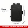 Backpack Men's Large Capacity Multi-function Expanding Vacuum Compression Travel Bag Water-repellent Travel Computer Backpack