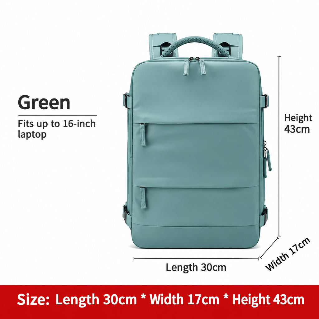 Backpack Large Capacity Men's and Women's Outdoor Travel Bag Waterproof Lightweight Casual Backpack Short Distance Computer Simple School Bag