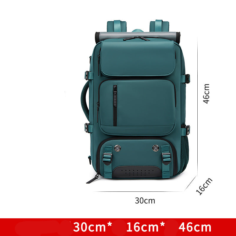 Backpack men's large capacity messenger bag portable travel bag multifunctional shoe warehouse backpack Sports Fitness Bag Men's bag