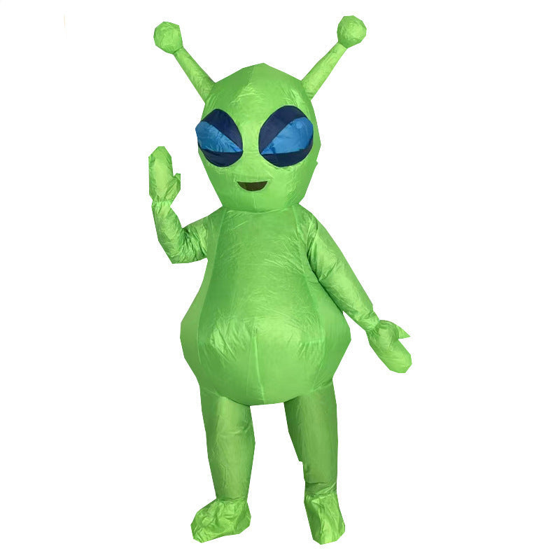 Amazon Cross-Border Best-Selling New Alien Inflatable Suit Halloween Performance Makeup Props Costume Inflatable Clothes